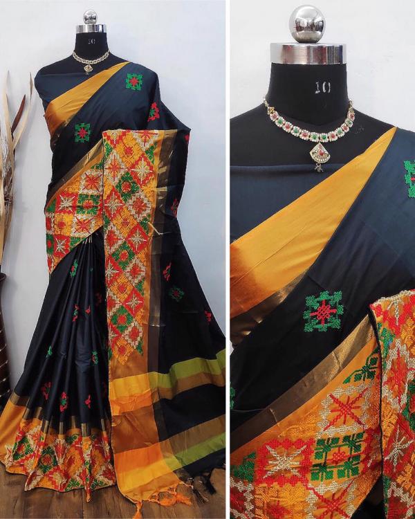 Kalamandir-Aangi-Cotton-Silk-Saree